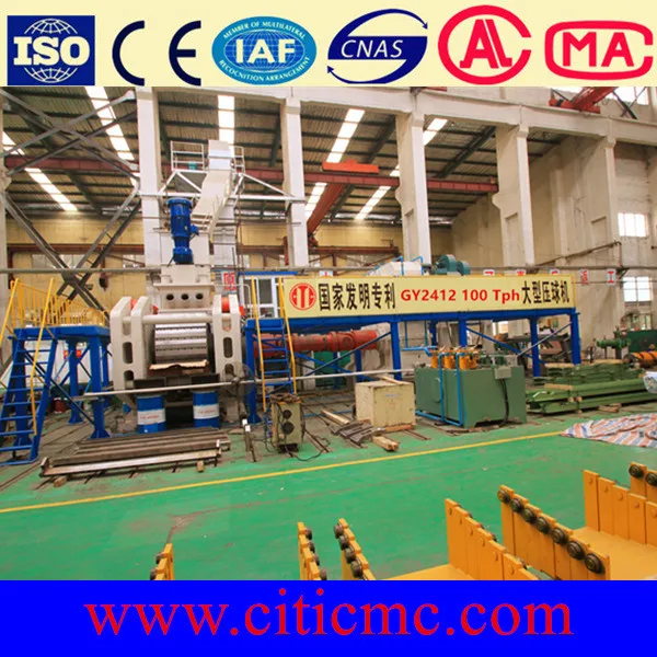 
100TPH GY2412 High Pressure ep Briquette Machine fumier 