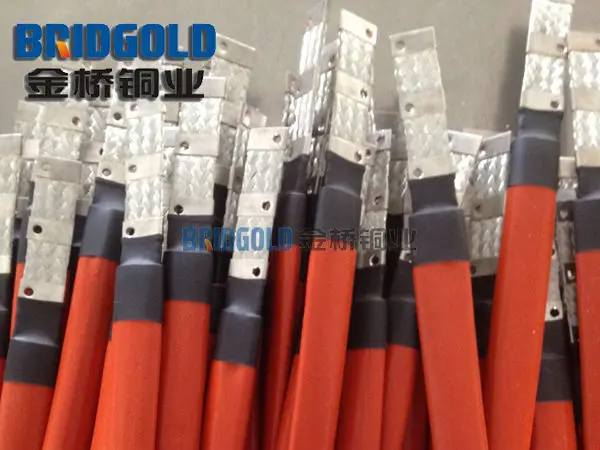 Плетеный медная лента немецкое качество, изоляцией гибкий медная шина