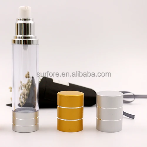 good quality 50ml airless pump bottle for skincare Pump bottle airless 50ml for lotion cosmetic airless bottle