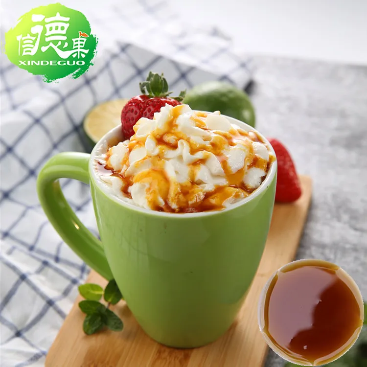 Карамельный сироп для карамельного молока, пузырьковый чайный сироп