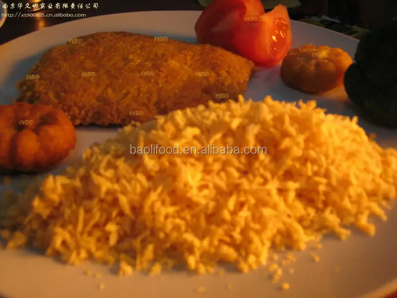 
[Factory supply]KFC gold pork chop rice breadcrumbs/Additive free breadcrumbs/12 mm moisturising bread crumbs 