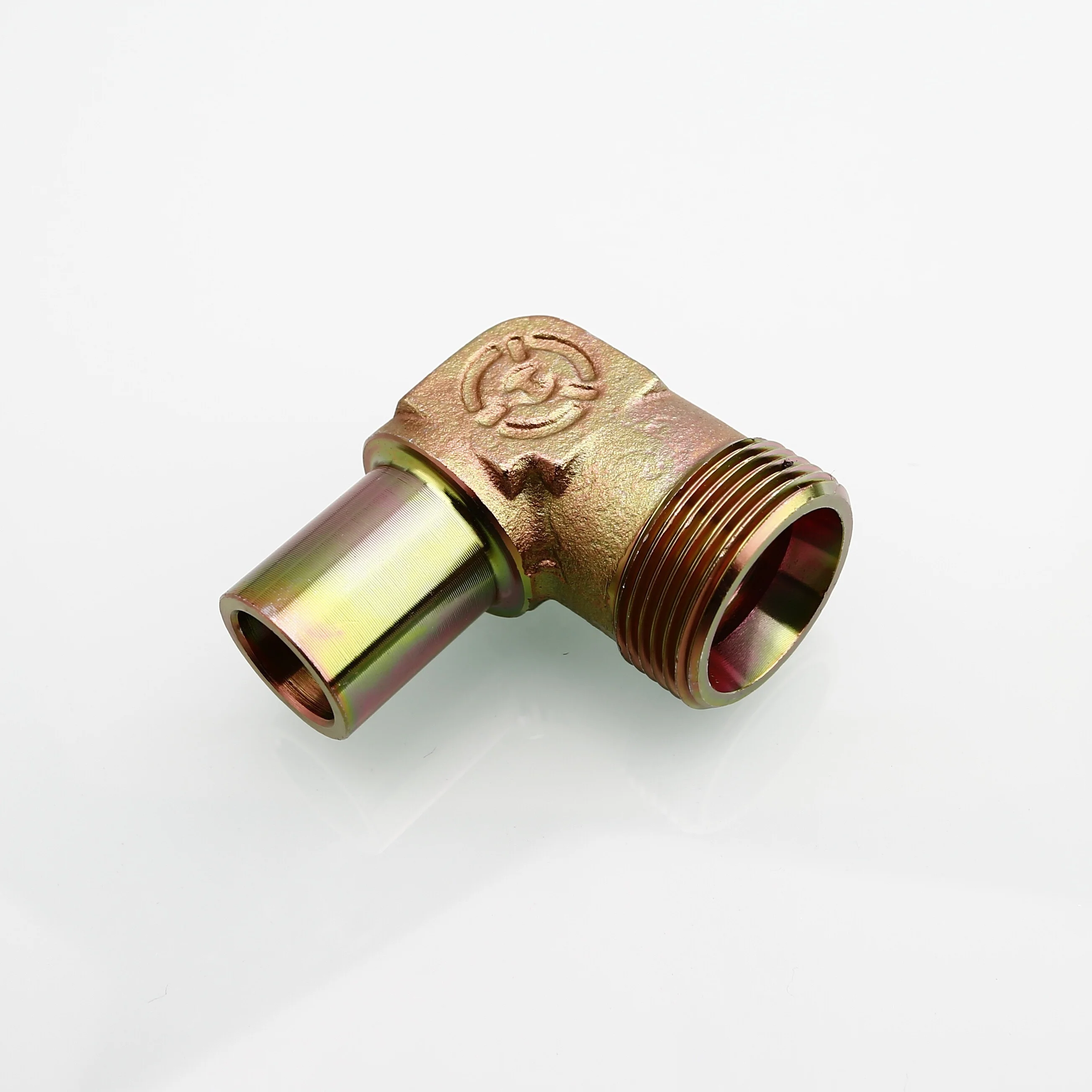 Good design carbon steel weld elbow straight hydraulic hose pipe fitting