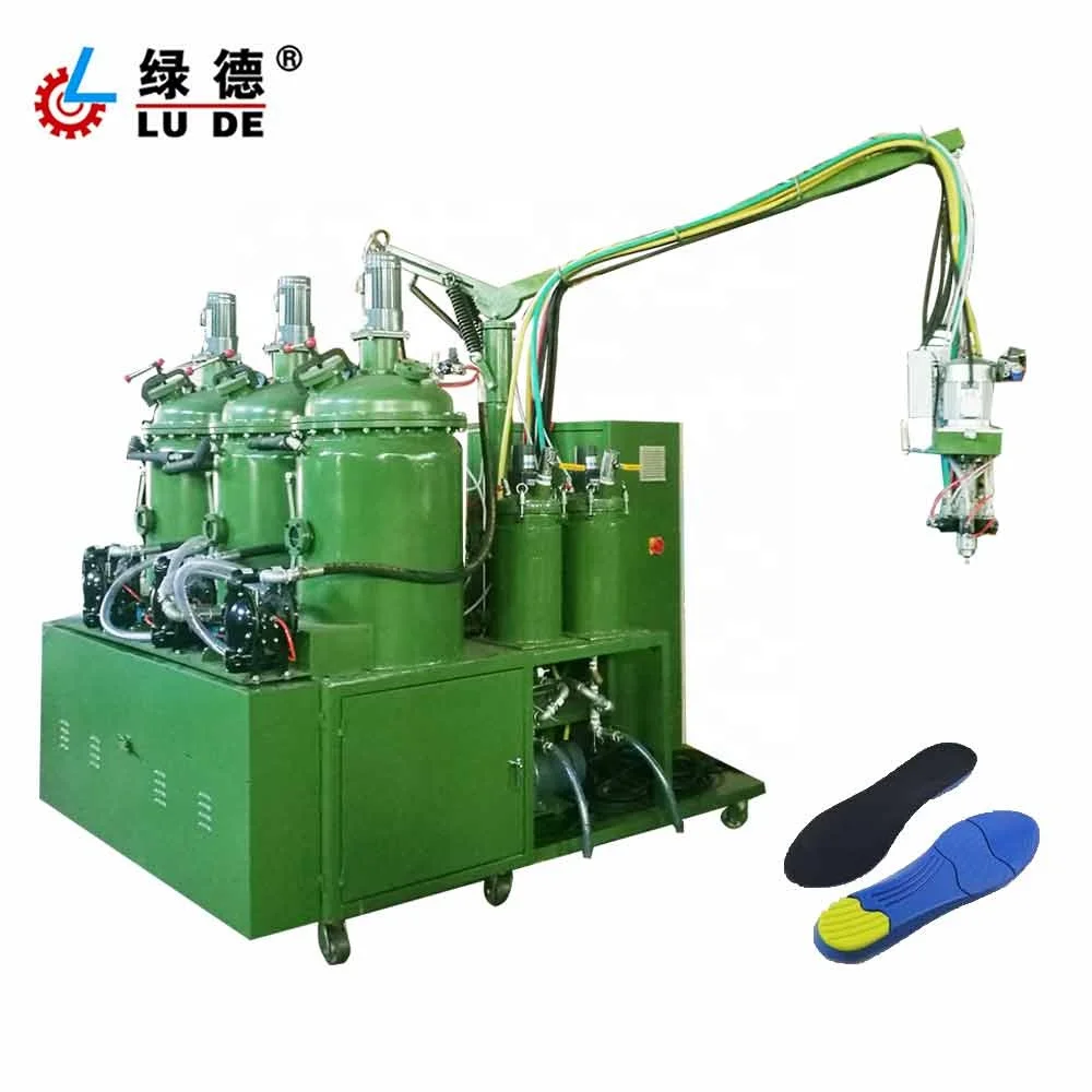 
LUDE PU Injection Mixing Head For Shoe And Soles Making Machine 