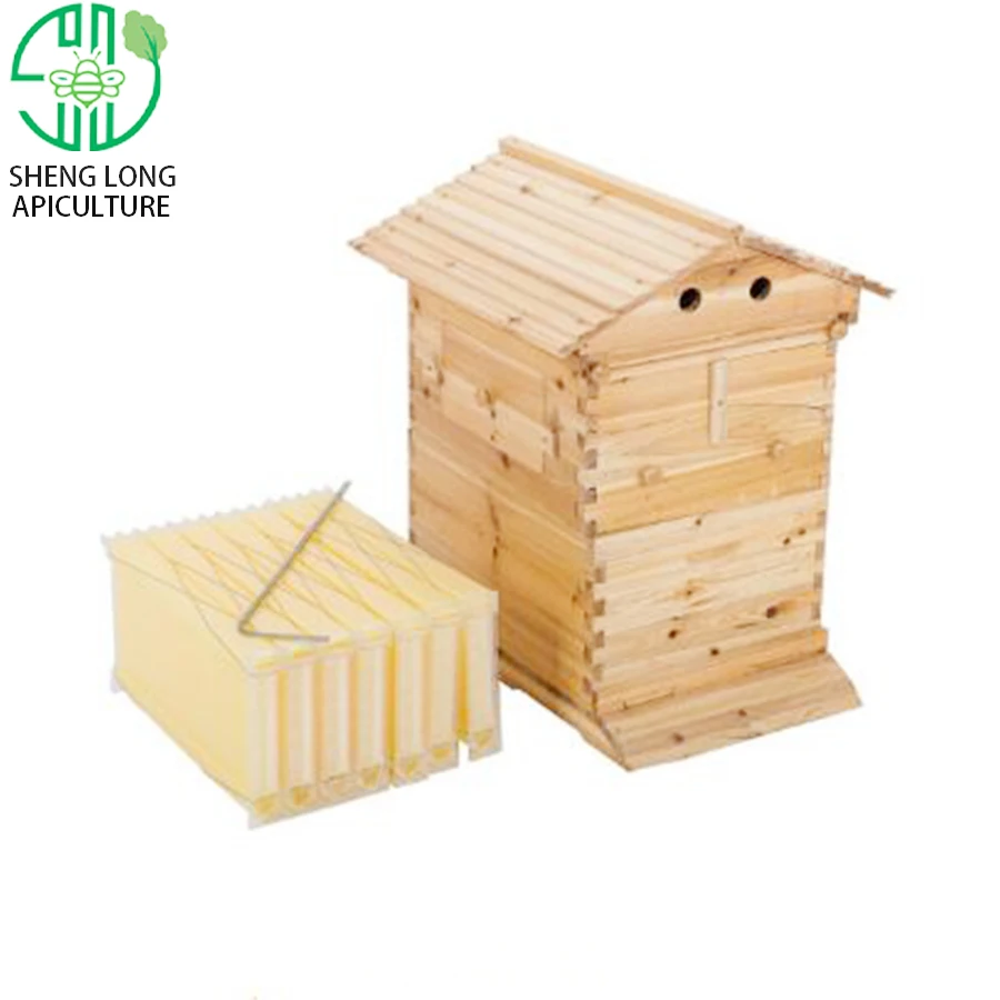 Full Set Artesian beehive With Watching Windows Artesian Bee Hive Honey Artesian Beehive Frames Langstroth Brood Box/super Box