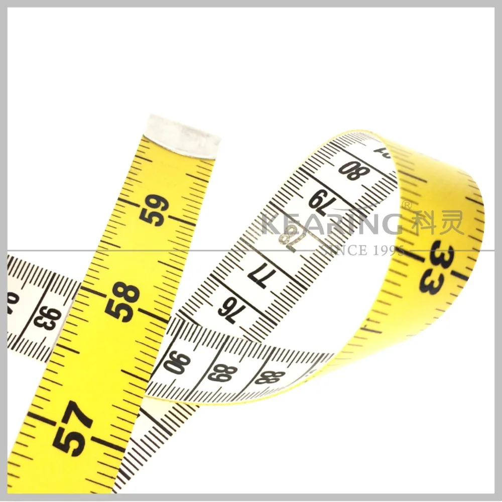 Линейка для измерения корпусной ленты для шитья, мягкая плоская лента шириной 60 дюймов/150 см шириной 1,3 см # KTP1513