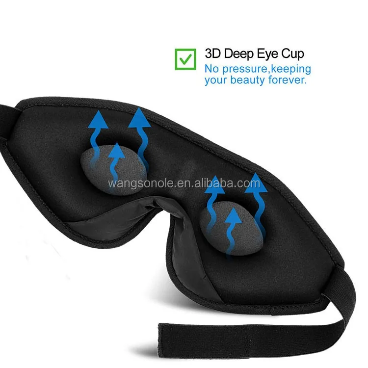 Super Soft And Comfortable Christmas 2024 Gifts 3D Contoured Sleep Mask