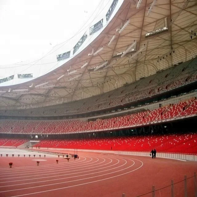 
Prefabricated Stadium Bleachers Roof Tensile Membrane Structure 