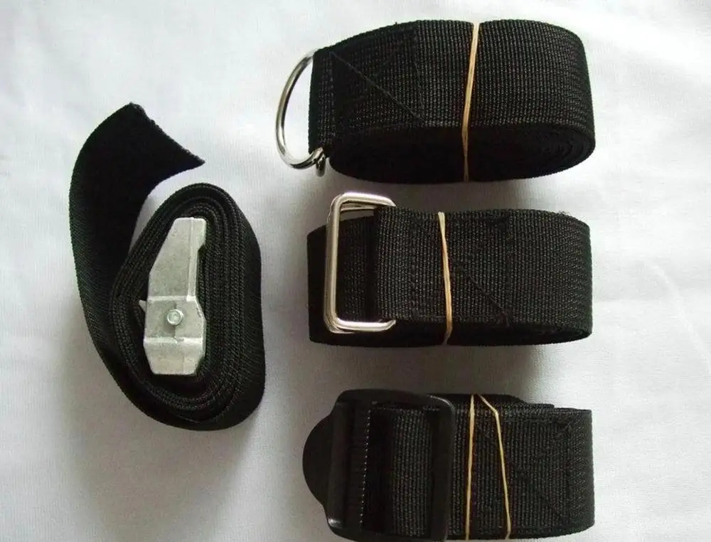 Reusable Adjustable Hook and Loop Pallet Belts