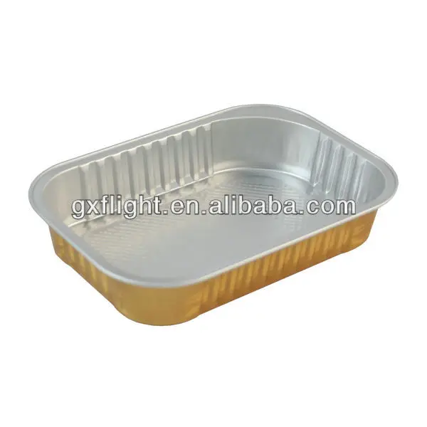 Food Grade Airline Disposable Aluminum Foil Container