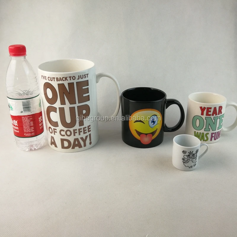 porcelain dinner set tableware Set of 2 Black Ceramic Fondue Mug