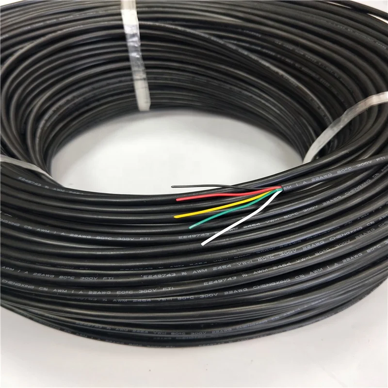 AWG UL2464 certified 16AWG 3 conductor copper wire cable  for mechanical and electrical machine