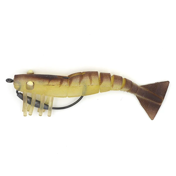 50/90/120mm TPR lure Customized High Quality Fishing Lure TPR Material Soft Shrimp