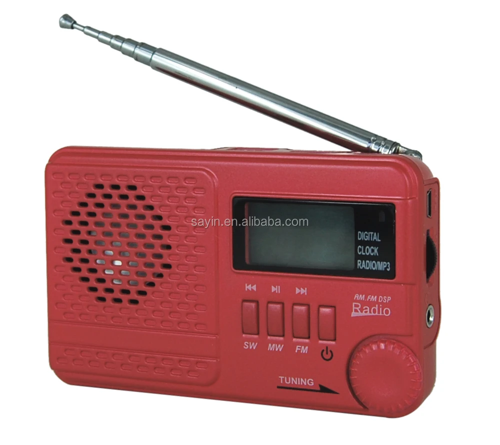 Multiband portable radio am fm usb Radio with torch