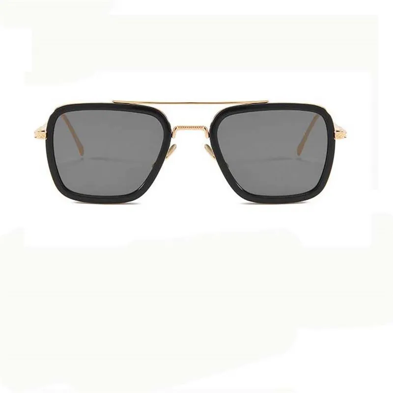 
In Stock OEM Custom OYE018 Fashion two bridges womens mens square sunglasses uv400 glasses women 