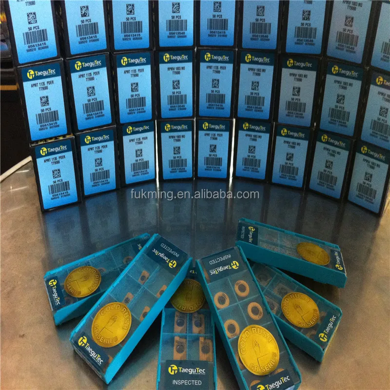 ORIGINAL TAEGUTEC TUNGSTEN CARBIDE INSERTS TDXU