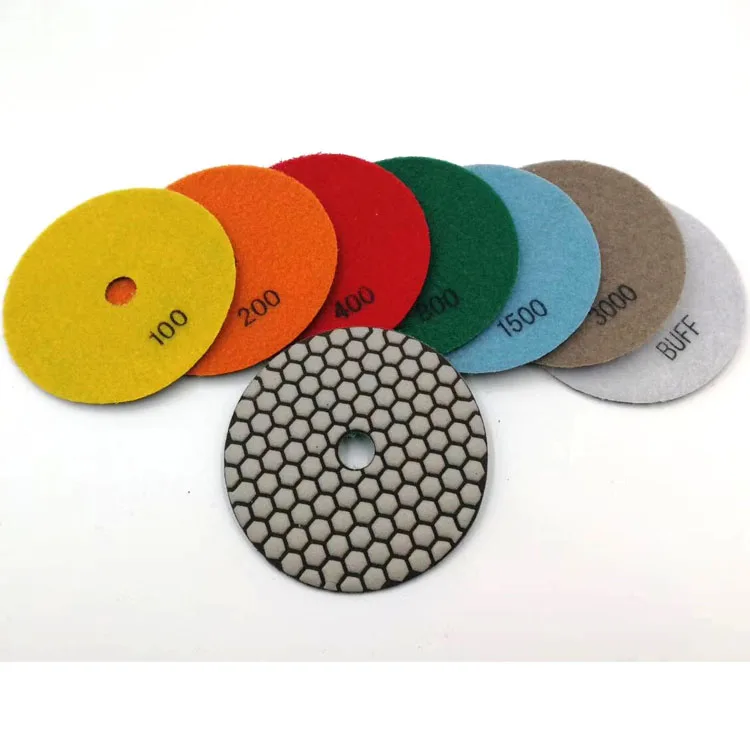 
dry polishing pads for polishing granite and marble 