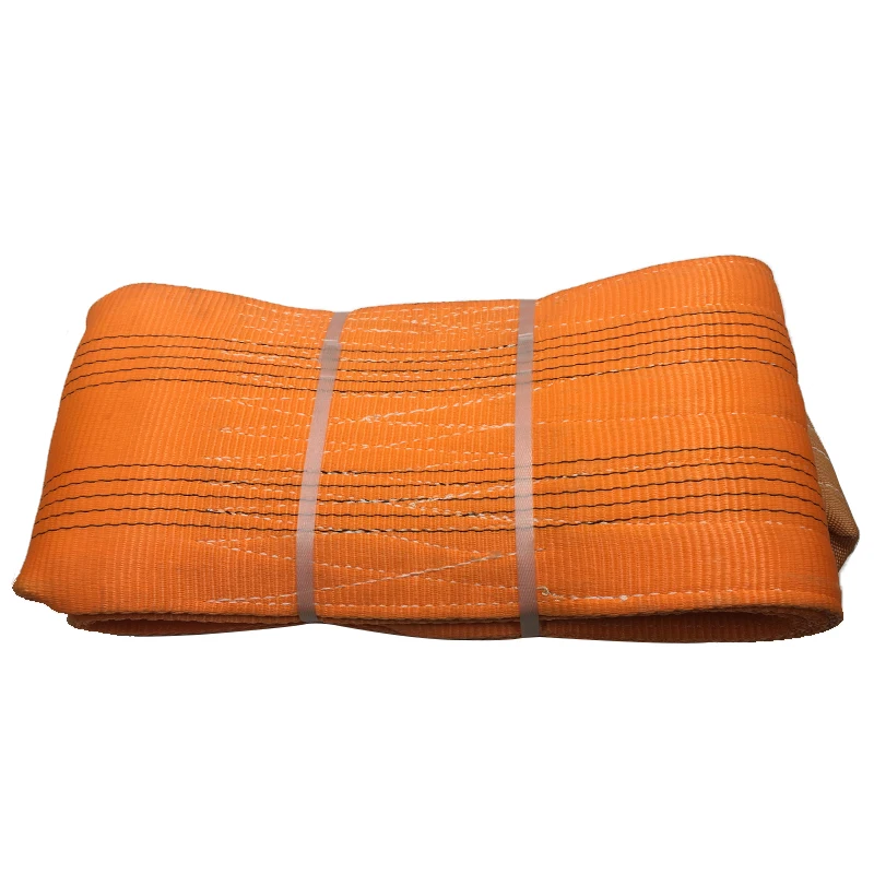 
High safety length customized heavy duty 4 ply webbing sling 