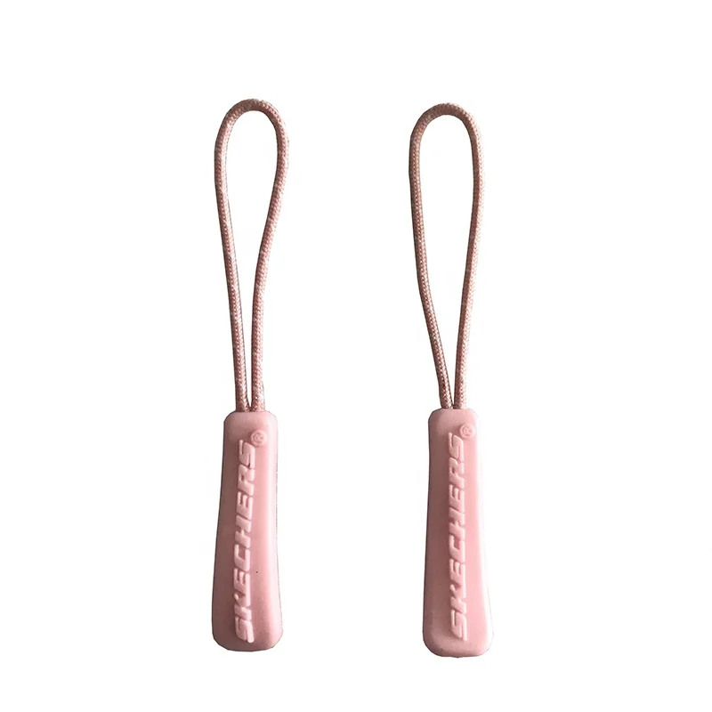 Professional Custom Factory Price Clothing Accessory Custom Plastic Lock The Zipper Pull Rope