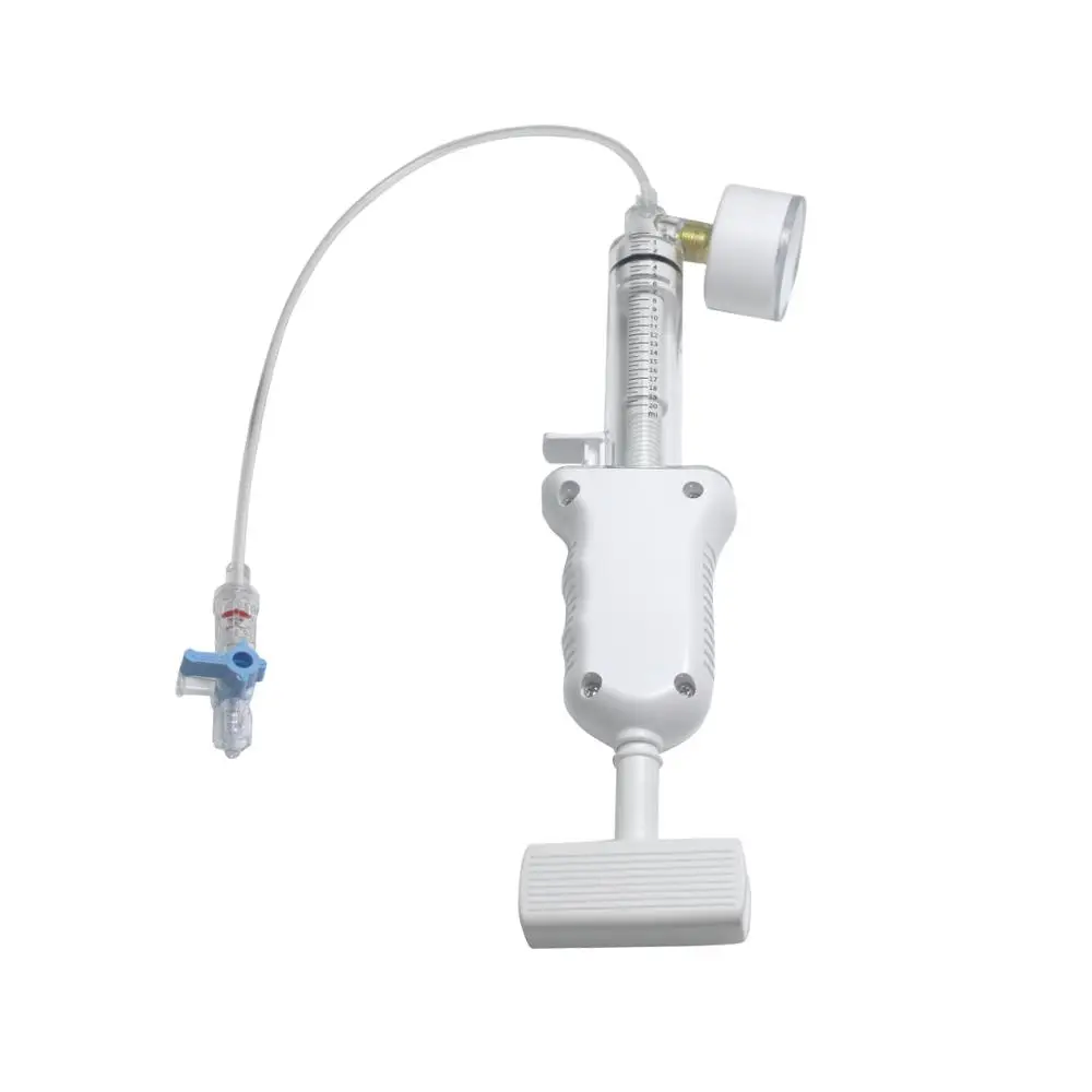 
disposable professional hospital balloon catheter indeflator 