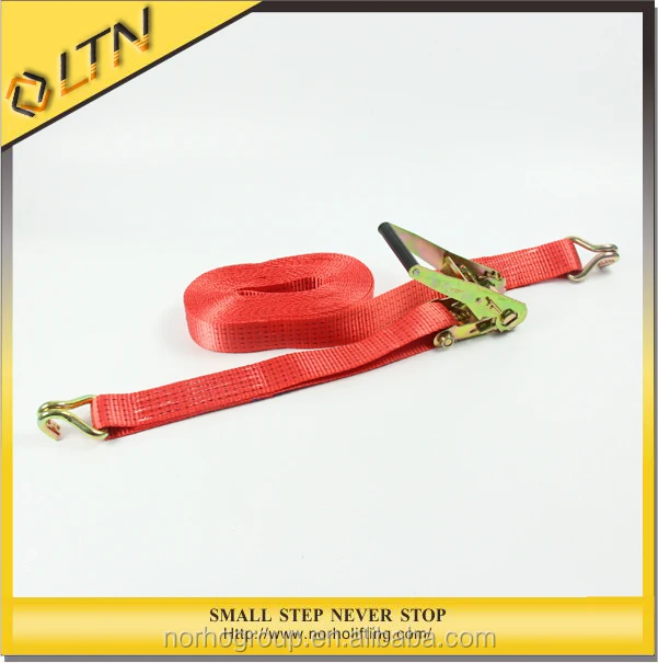 25mm To 100mm Truck Polyester Ratchet Tie Down / Lashing Belt/ Cargo Strap