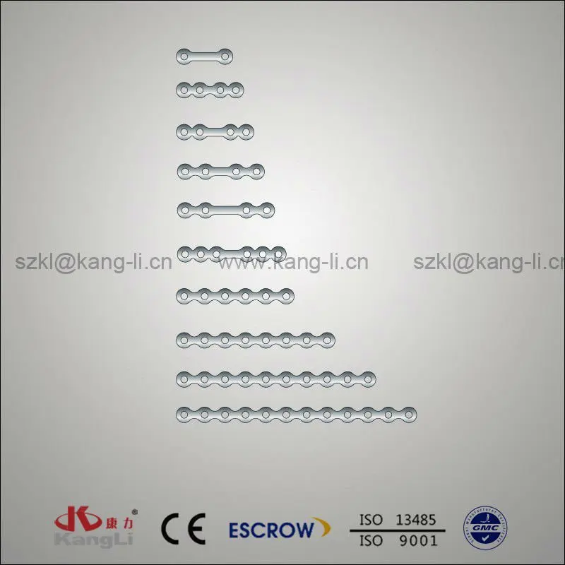 Титановые maxilloface имплантаты пластины для травм черепа