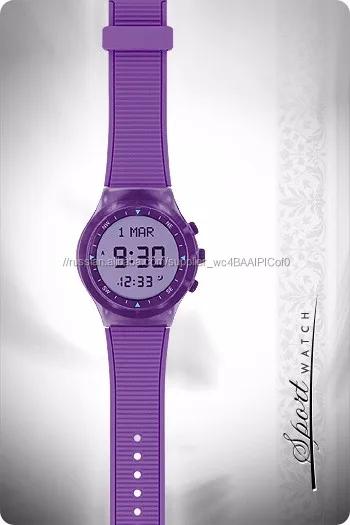 Alfajr МОЛИТВ мусульманской молитве-Азан спортивные часы секундомер сигнализации 7 цветов на выбор