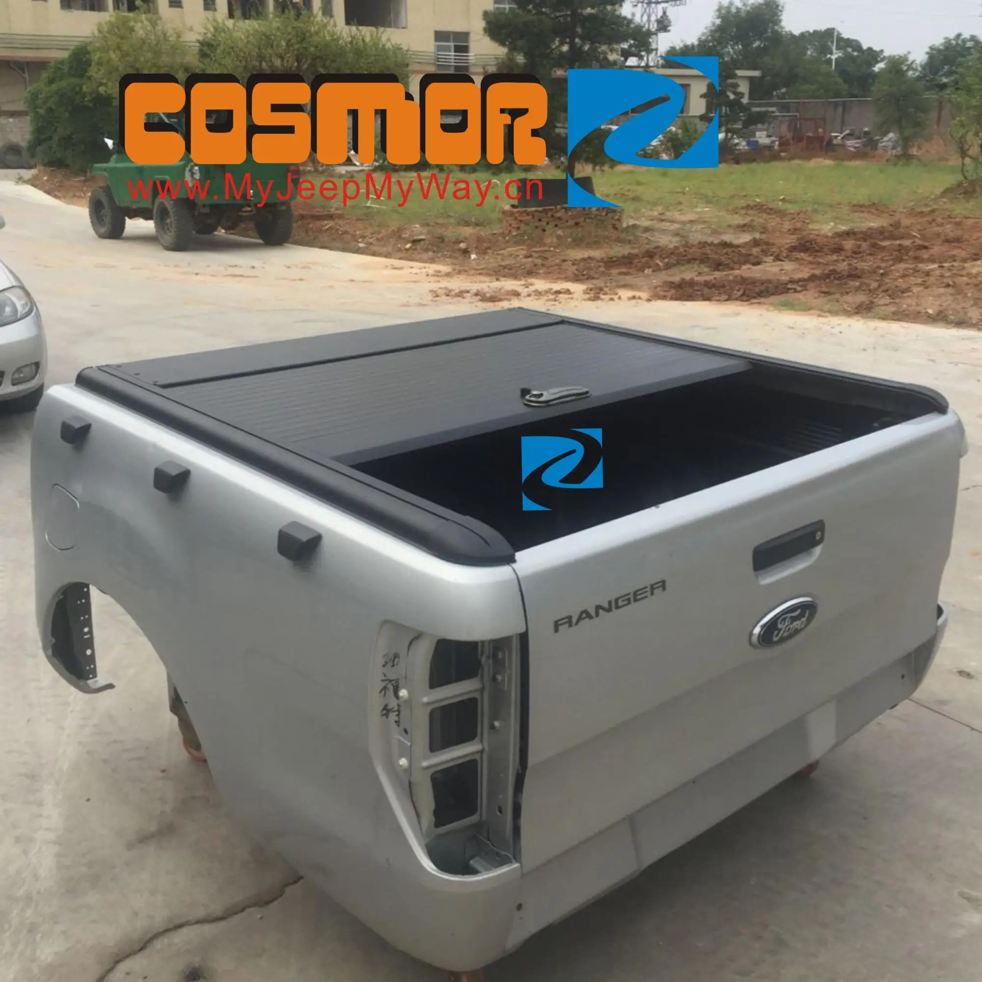 Aluminum Rolling tonneau cover for Ranger 2012+