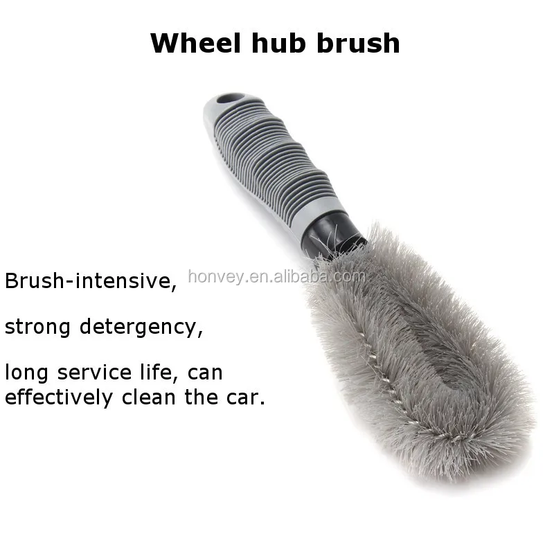9pcs Car Cleaning Tools Car Wash Kit Interior Exterior Cleaning Sponge Brush Towel Bag