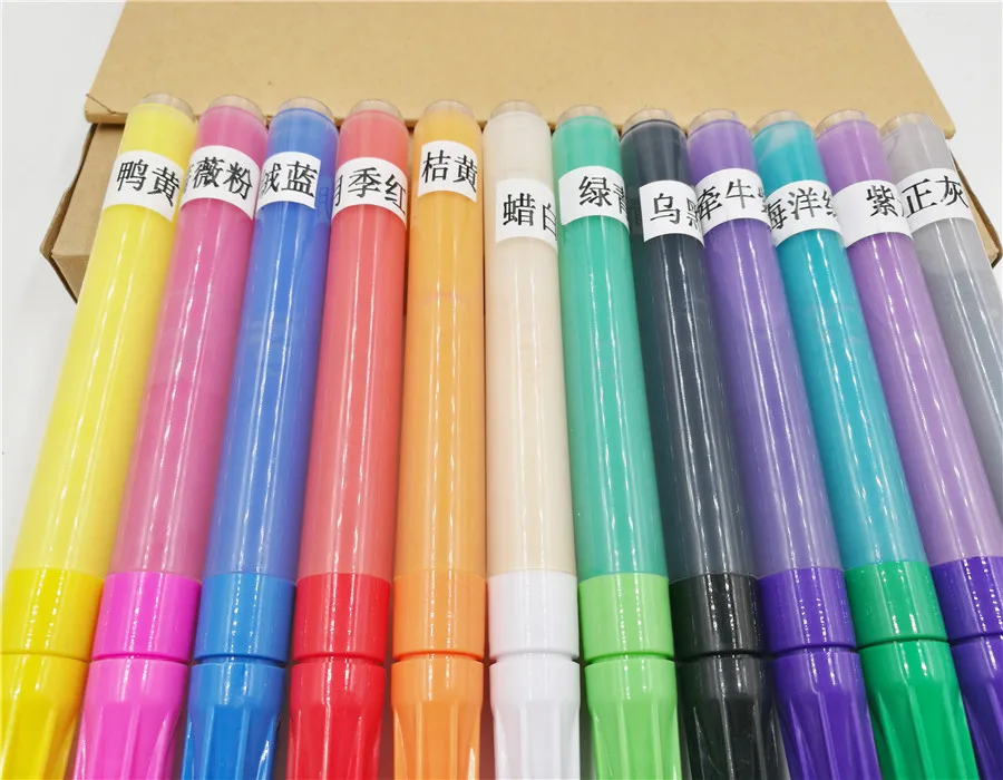 Water-Based Plastic Barrel Metallic Paint Markers