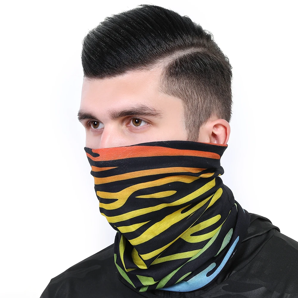 
Acrylic Headbands People Hair Accessories Scarf Seamless Tube Feather Naruto Bandana 