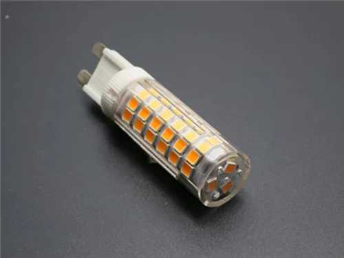 G9 LED 6W 550lm Ceramic LED G9 E14 220V 110V LED G9 Small Bulb Lamp