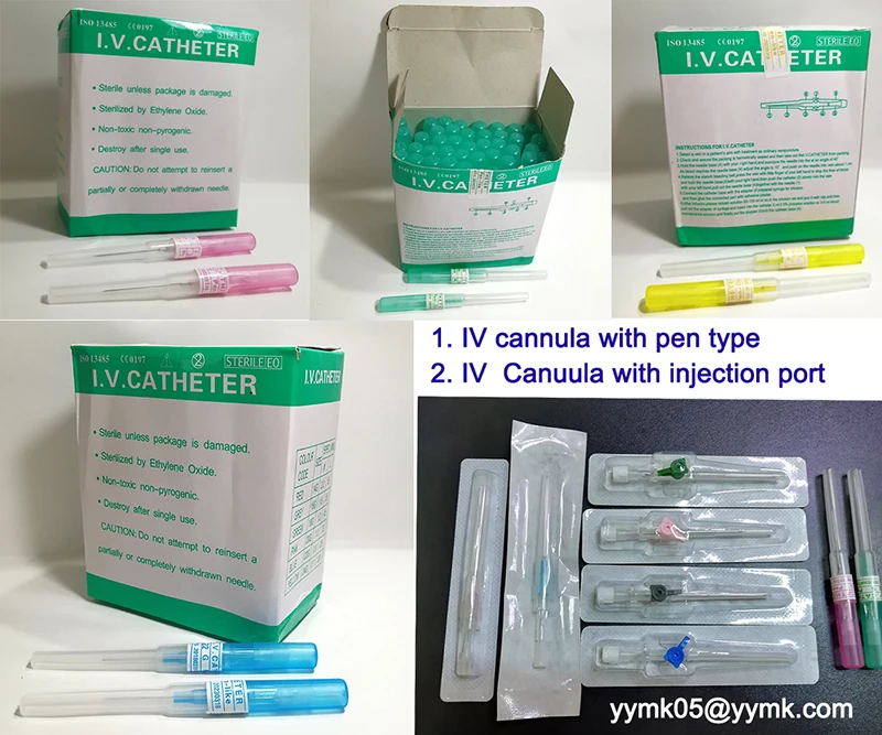 iv cannula with pen type