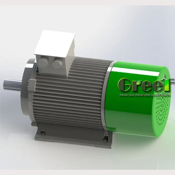 0.5kW - 5000kW Easy Maintenance Permanent Magnet Generator, Long Lifespan Low rpm Alternator cheap price