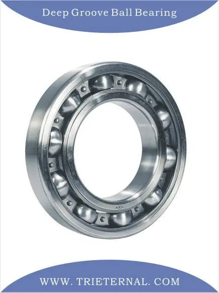 Quality chrome steel deep groove ball bearing 6013ZZ