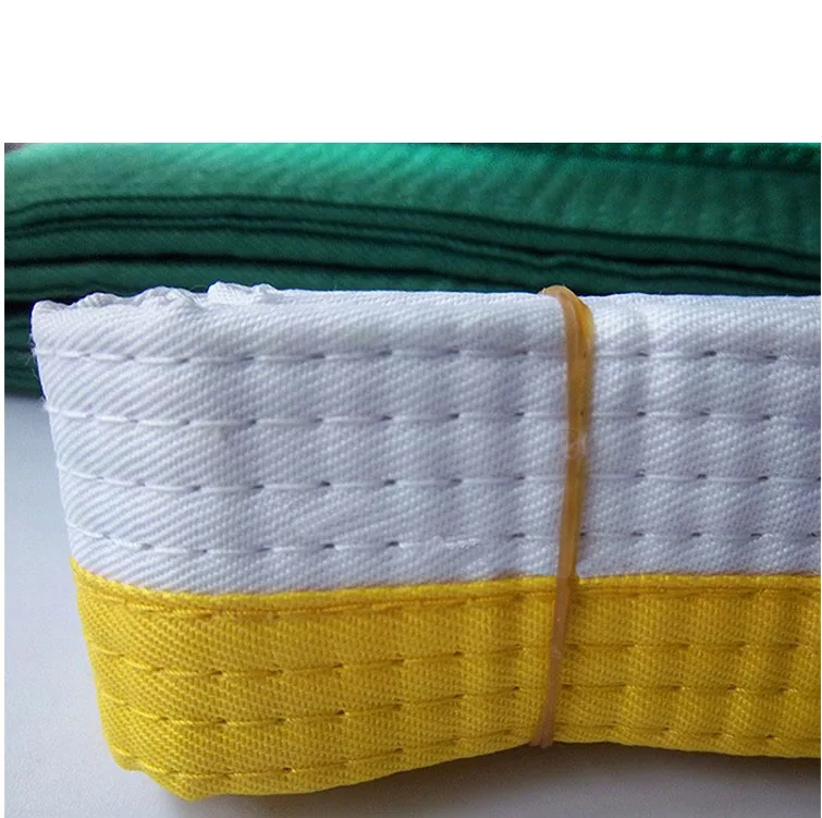 Martial Arts Karate Equipment Cotton Karate Belt Colors