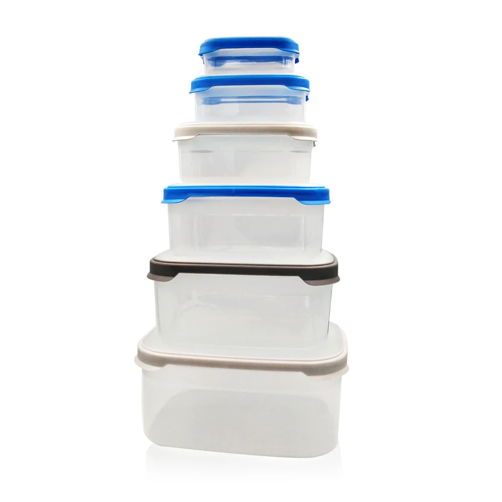 
Large small airtight bpa free plastic food storage container with lid 