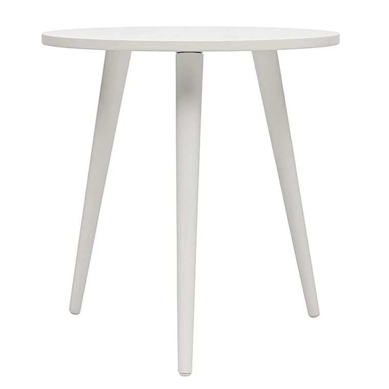 Northeren Europe style black and white smart round coffee table