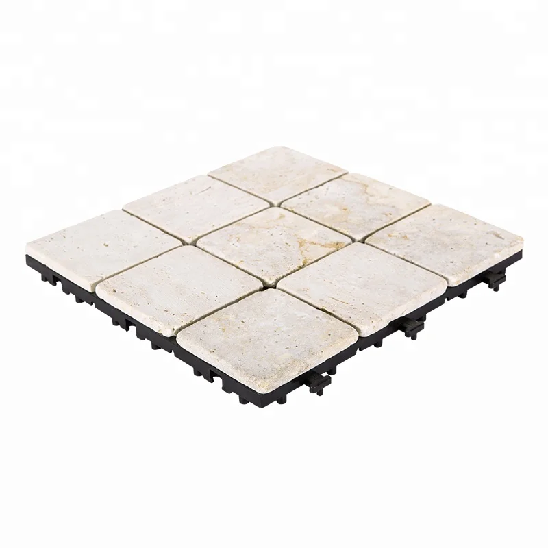 Hot sale in Italian marble lava stone easy install deck flooring tile for porch