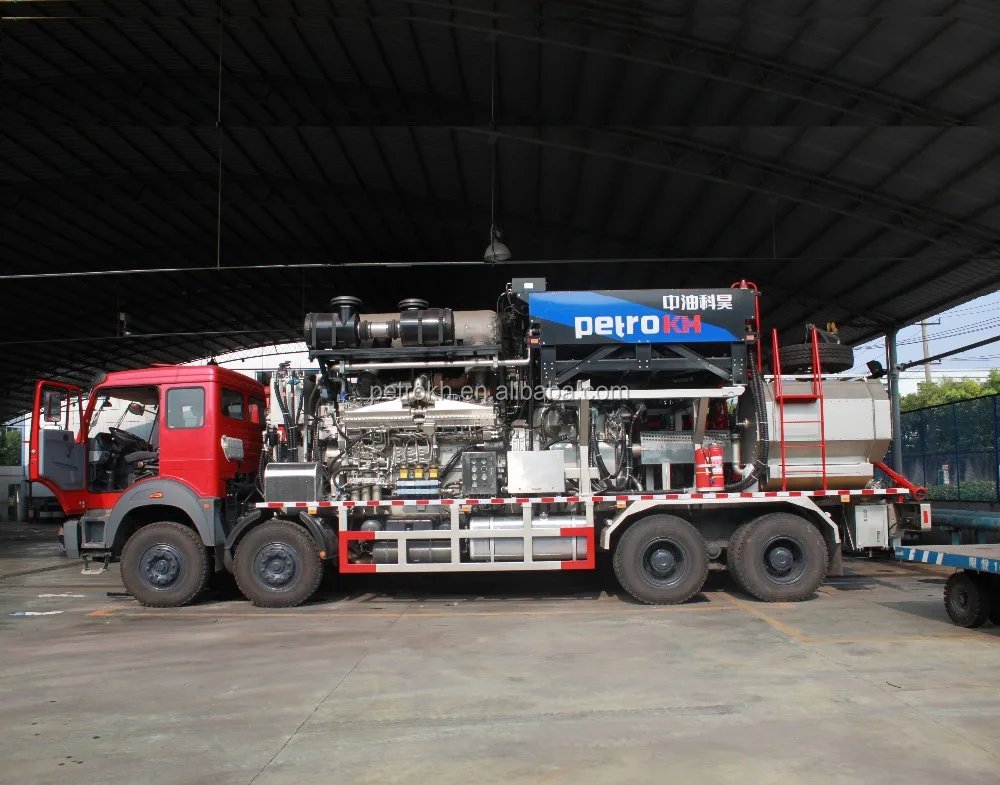 2800 frac truck for API crude oil cracking dehydrogenation development well drilling exploratory well extraction