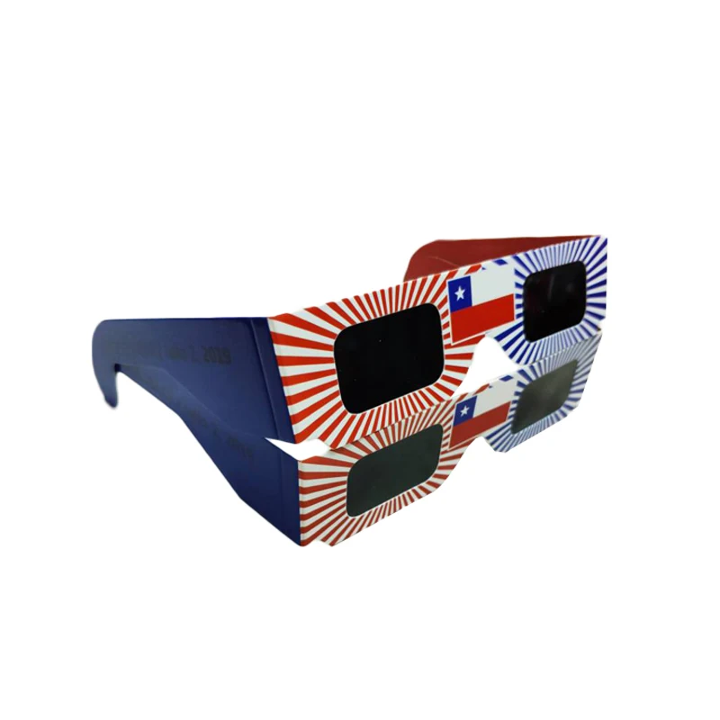 Paper Solar Eclipse Sun Shade 3D Glasses Eclipse Solar Glasses