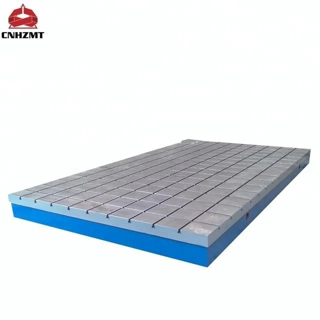 
Cast Iron Surface Plate Heavy Weight T Slot Table Plate 