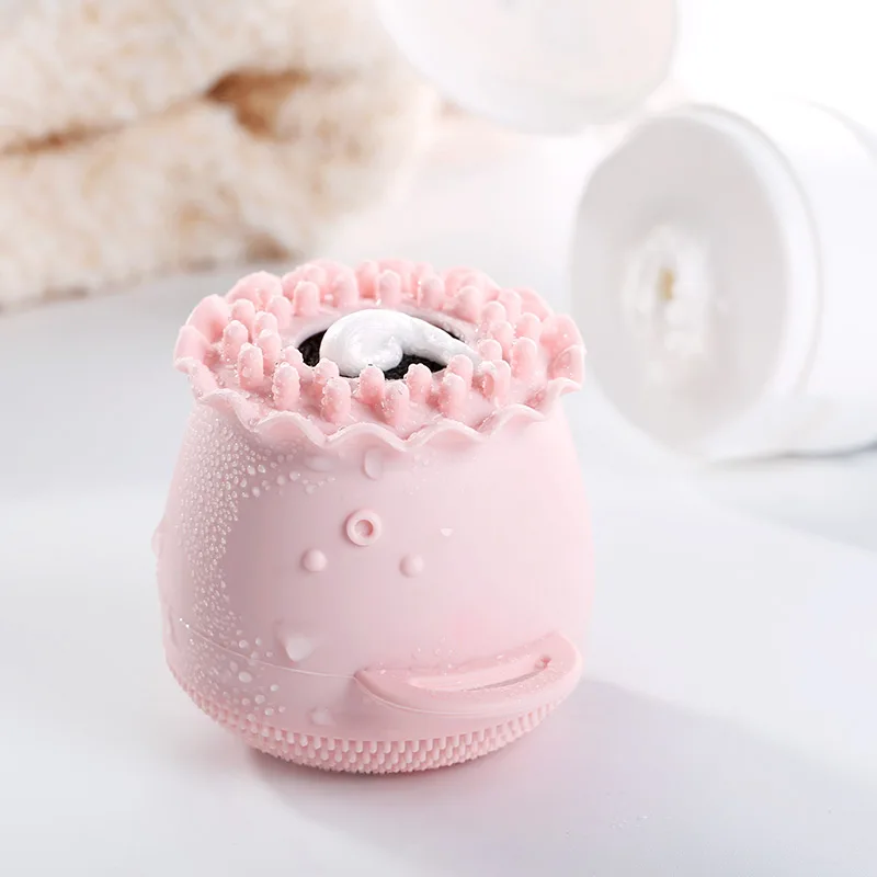 
Skin Care Face Wash Cleaning Brush Silicone,Facial Cleansing Face Brush Set Private Label <span style=