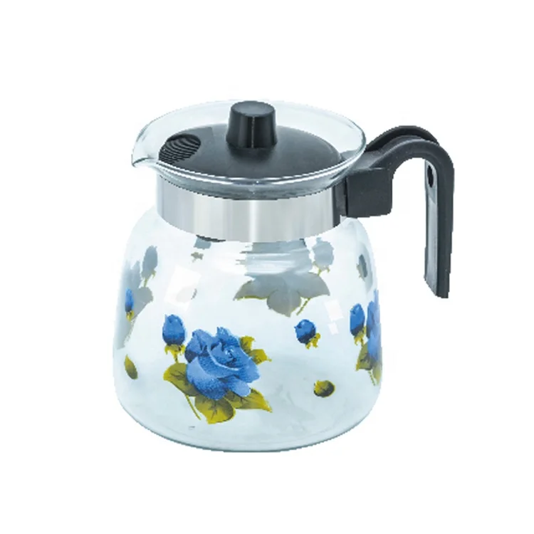 Chinese New Arrival Simple Style Direct fire 500ml Electric Microwave Oven Glass Teapot