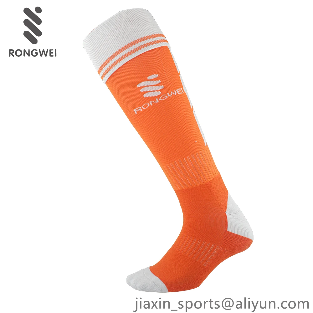 Custom design football socks / OEM knee high socks / sports socks manufacturer