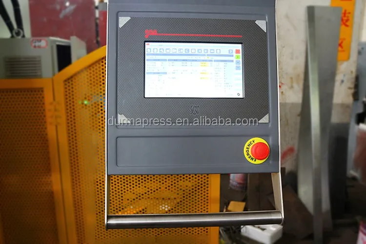 WC67Y ESTUN E21 Контроллер 100 Т 2500 ММ с 2.5 мм из нержавеющей стали 2.5 метра ширина профиля гибочная машина