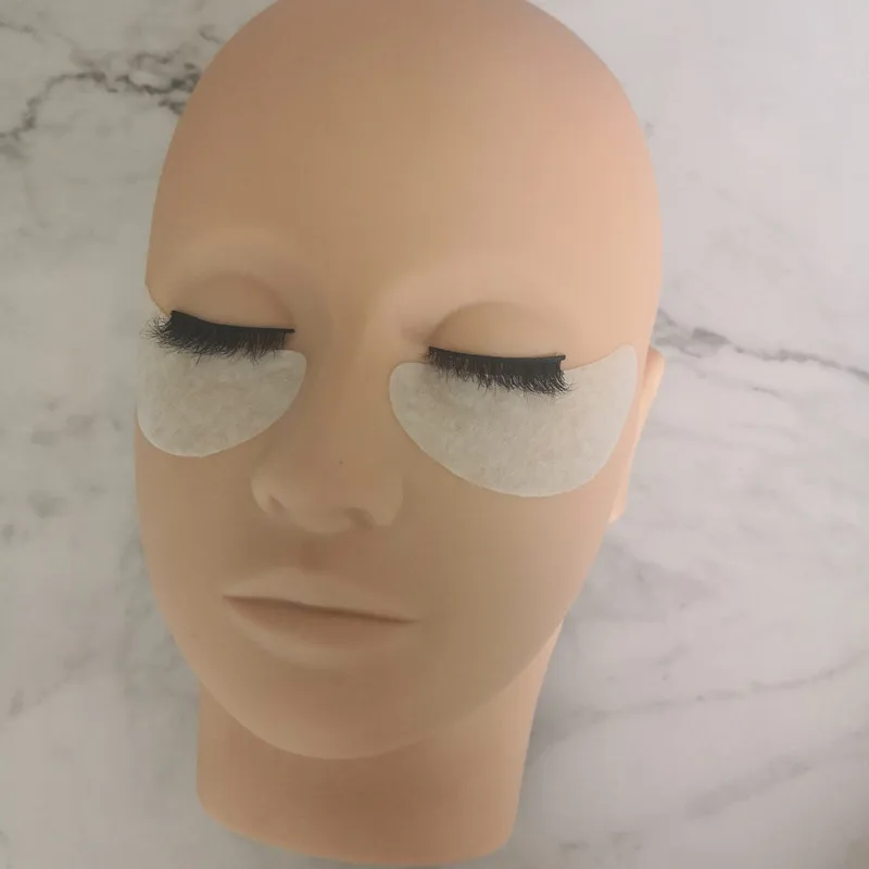 VETERAN custom eyelash training head mannequin for display eyelash extension training display