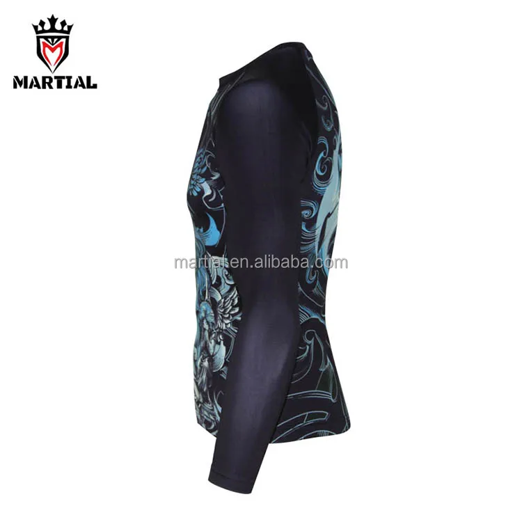 Special Digital Pattern Tight Rashguard MMA