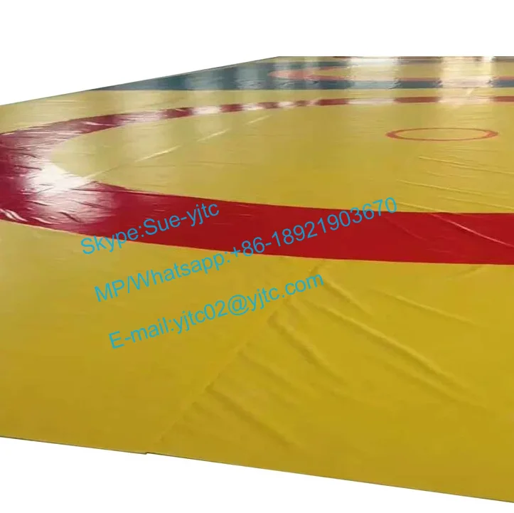 
18oz PVC Vinyl Coated Gym Floor mat Cover Tarpaulin 
