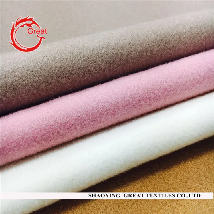 Hot selling cashmere fabric woolen fabric for women coat