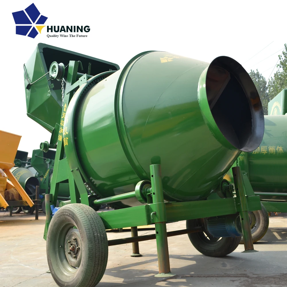 high productivity JZC series 300l-750l mobile concrete mixer jzc350/300/500 manufacturers